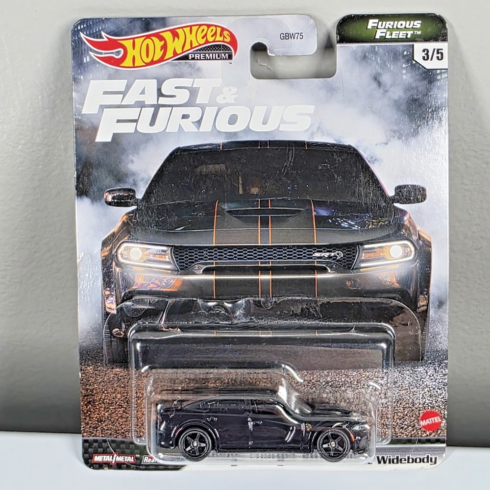 2021 Hot Wheels FAST & FURIOUS Furious Fleet Dodge Charger SRT Hellcat Widebody
